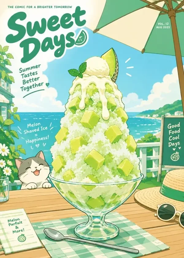 瓜冰夏天封面,最新章节第29话 · 分享的那一勺