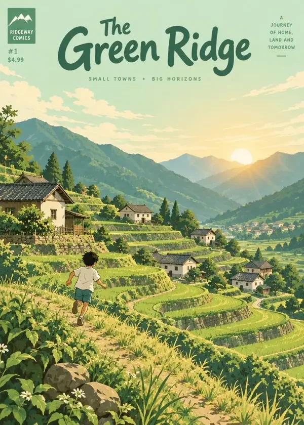 梯田十行封面,最新章节第36话 · 第七行